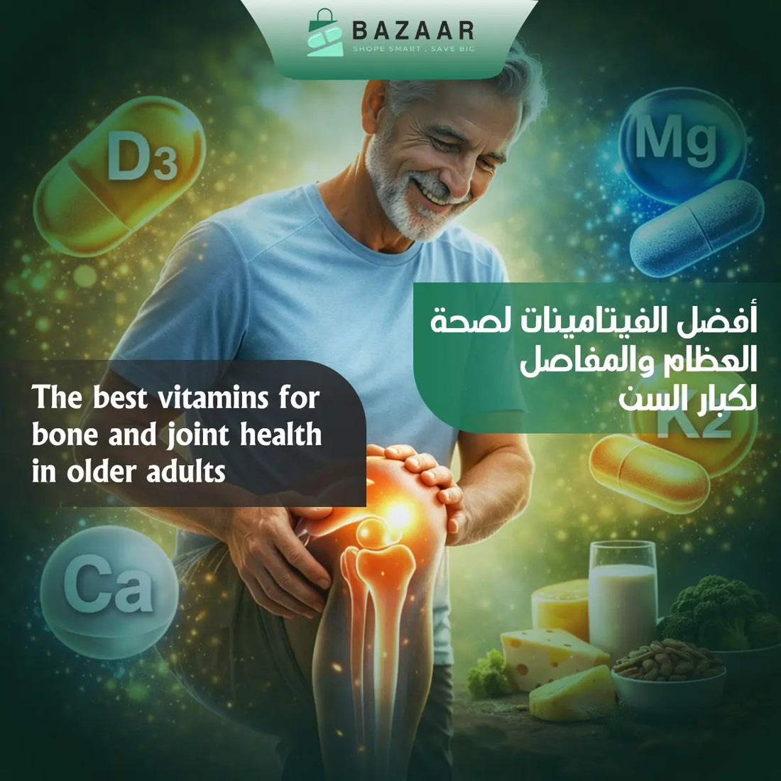 Best Vitamins for Bone and Joint Health in Seniors