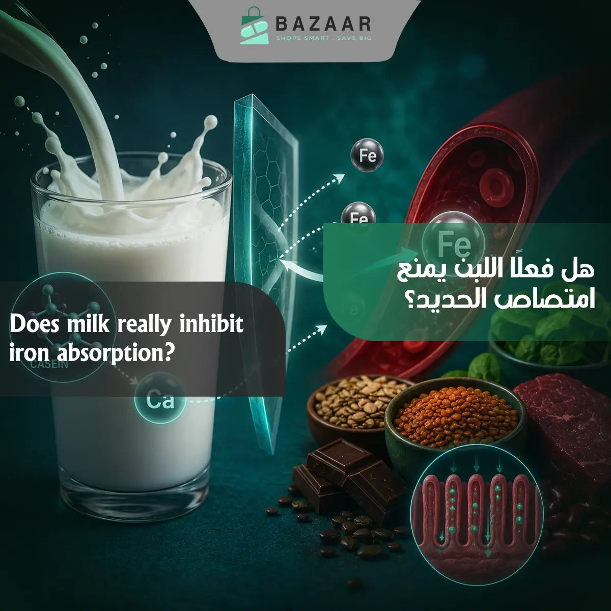 Does Milk Really Prevent Iron Absorption?