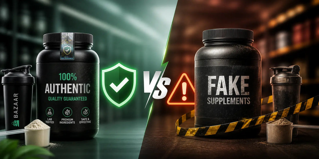 Authentic vs Fake Supplements in Egypt: How to Spot Counterfeits