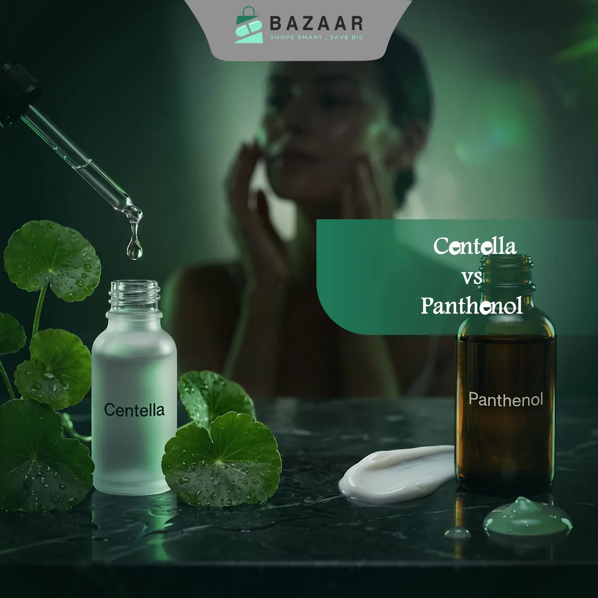 Centella vs Panthenol