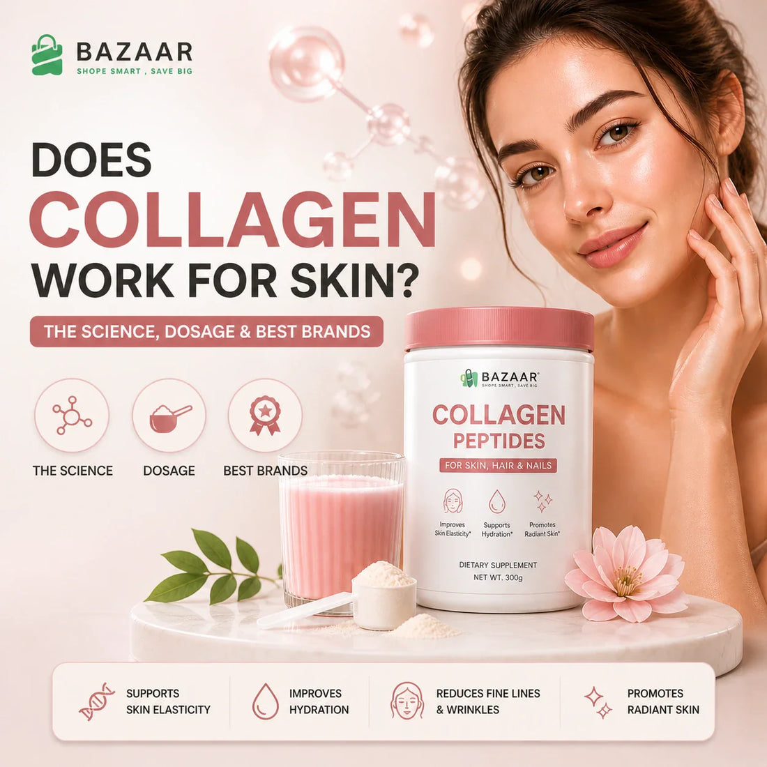 Does Collagen Work for Skin? The Science, Dosage & Best Brands