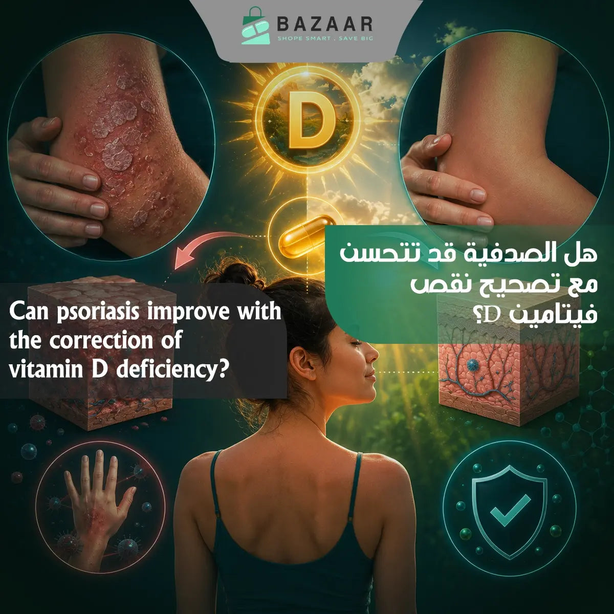 Can Psoriasis Improve by Correcting Vitamin D Deficiency?