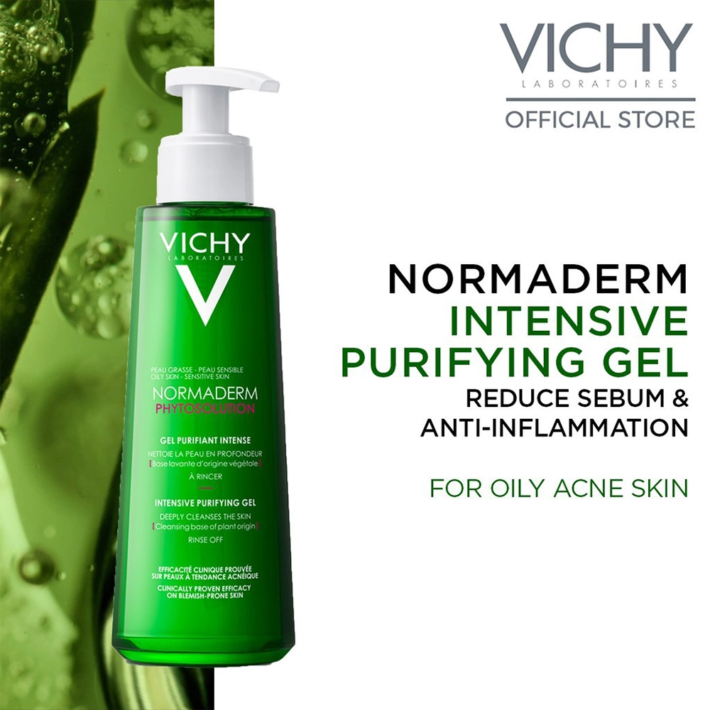 Vichy Normaderm Phytosolution Purifying Cleansing Gel 200ml