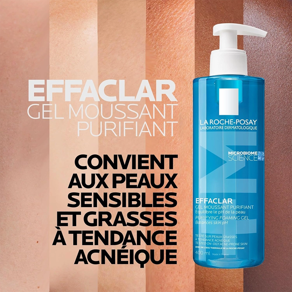 La Roche-Posay Effaclar Cleansing Gel for Oily Skin 400 ml