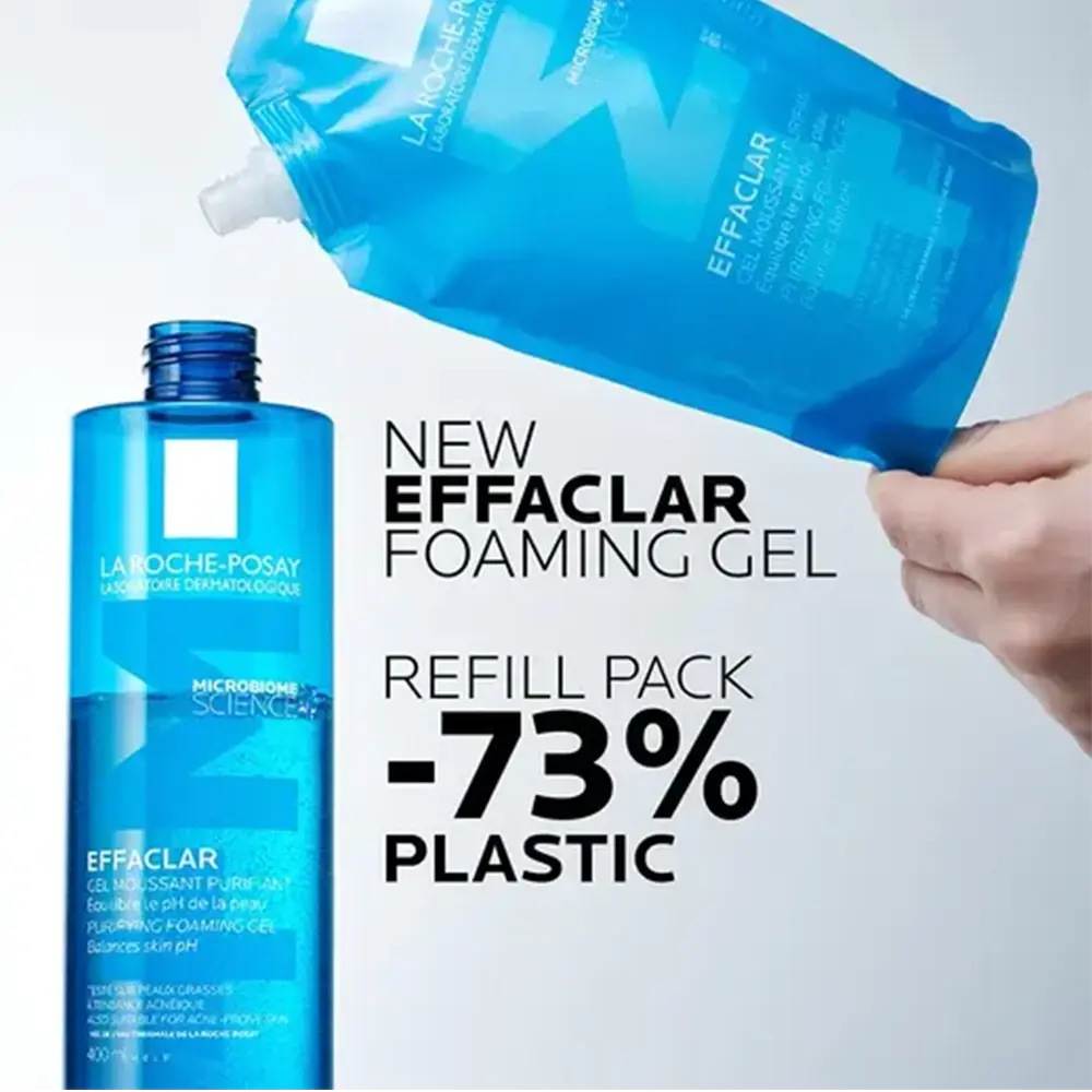 La Roche-Posay Effaclar Refresh Cleansing Gel for Oily Skin 400 ml
