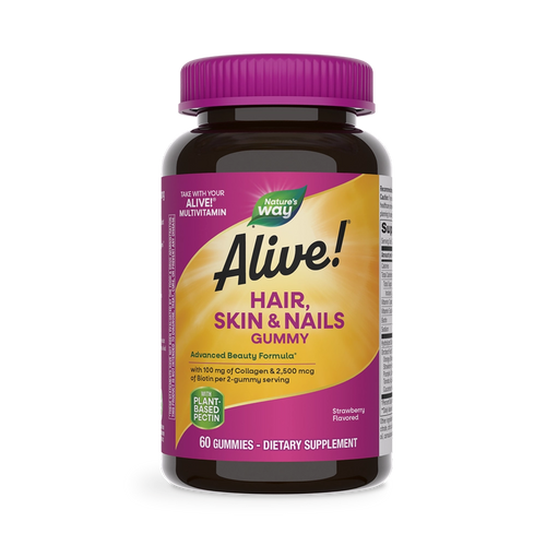 ALIVE HAIR SKIN 60 GUM