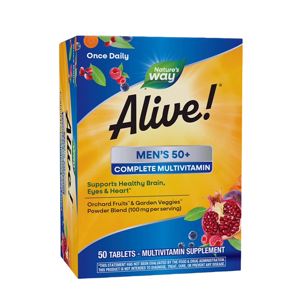 ALIVE MEN MULTI +50 50 TAB