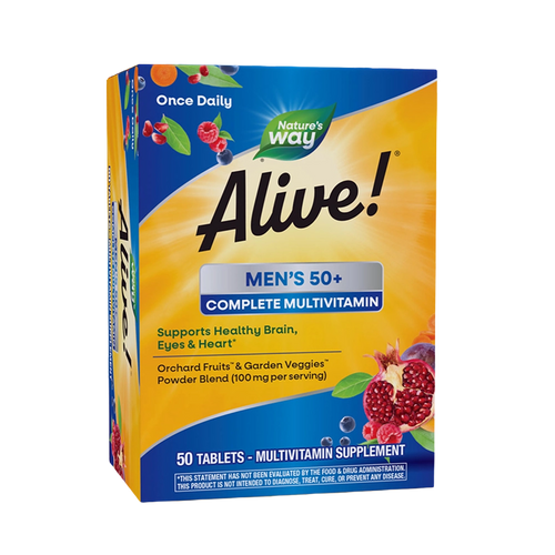 ALIVE MEN MULTI +50 50 TAB