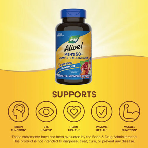 ALIVE MEN MULTI +50 60 GUM