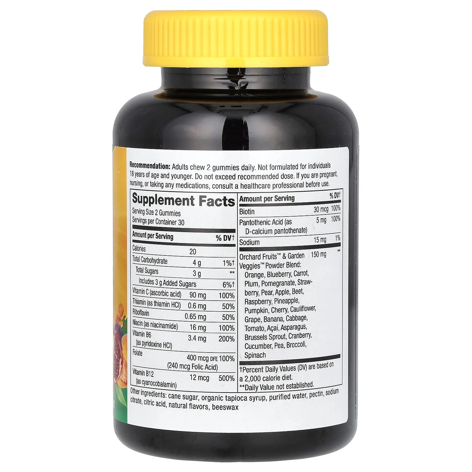 ALIVE VIT B COMP 60 GUM