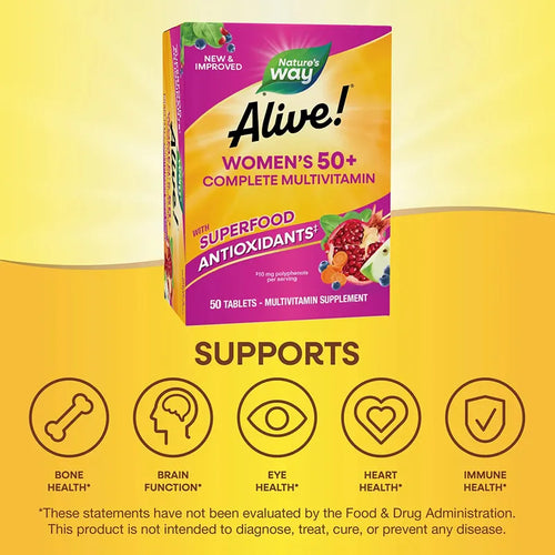 ALIVE WOMEN MULTI +50 50 TAB