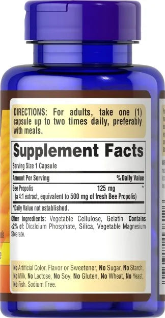 Bee Probolis 500 mg 100 Capsules