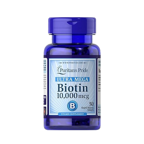 Biotin 10,000 mcg 100 Softgels