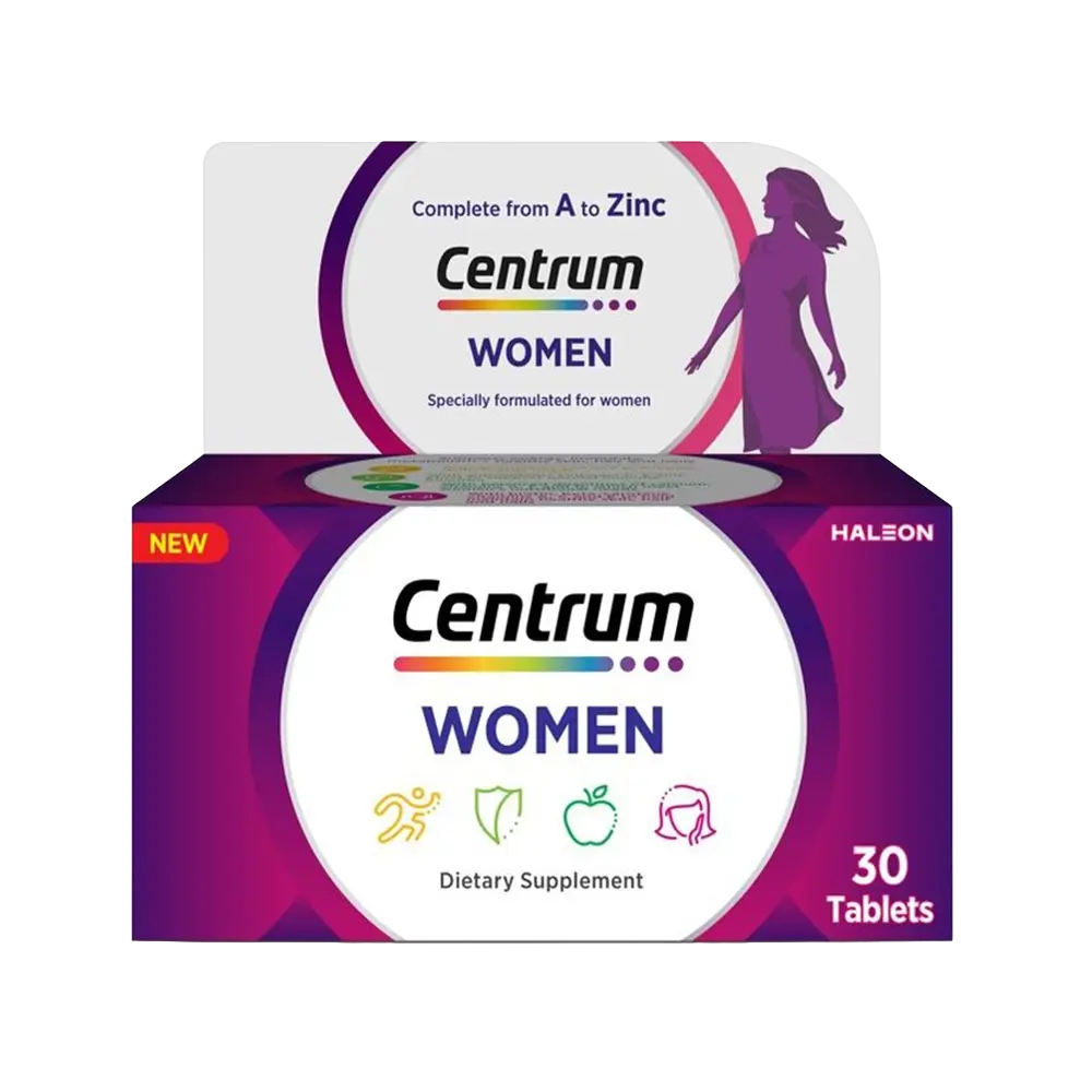 centrum for woman 30 tablets