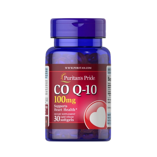 Co Q 10. 100 mg 30 Softgels