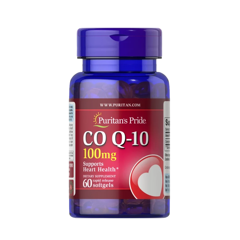 Co Q 10. 100 mg 60 Softgels