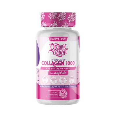 Organic Nation Hydrolyzed Collagen 1000+-90Coated Tablets