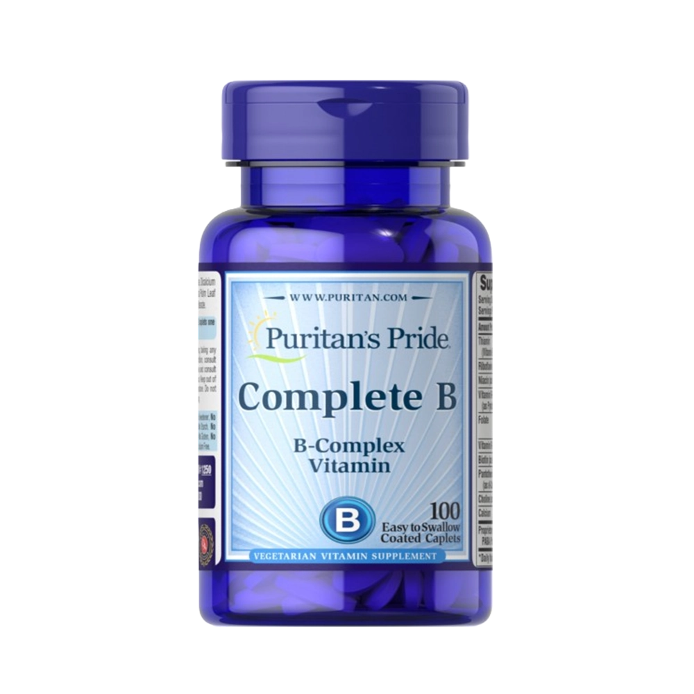 Complete B Vitamins 100 Tablets