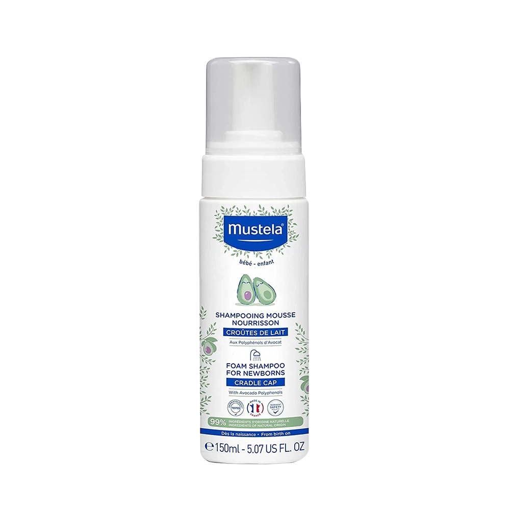 FOAM SHAMPOO FOR NEW BORNS 150 ML