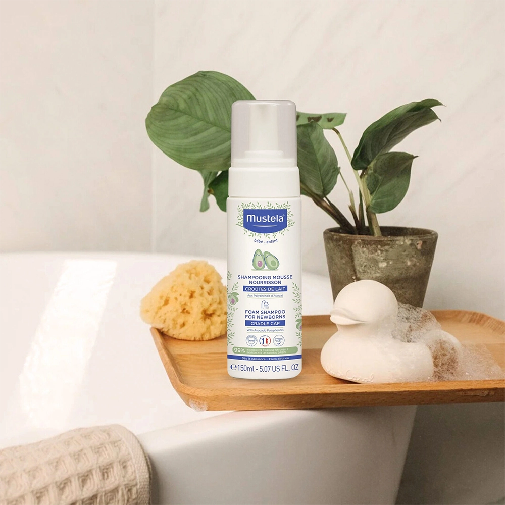 FOAM SHAMPOO FOR NEW BORNS 150 ML