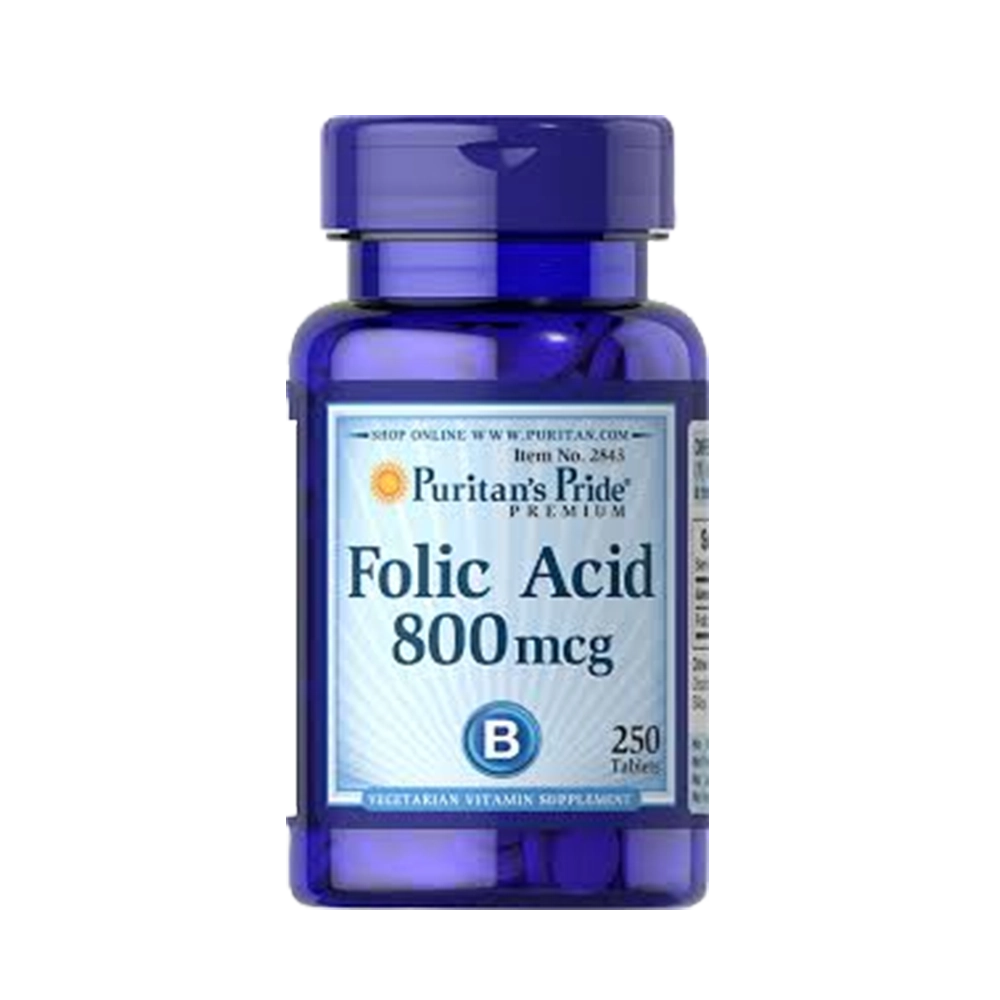 Folic Acid 800 mcg 250 Tablets