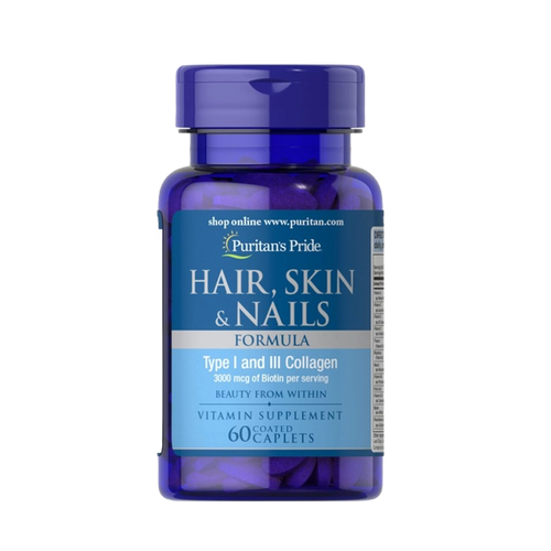 Hair Skin & Nails Formula 60 caplets