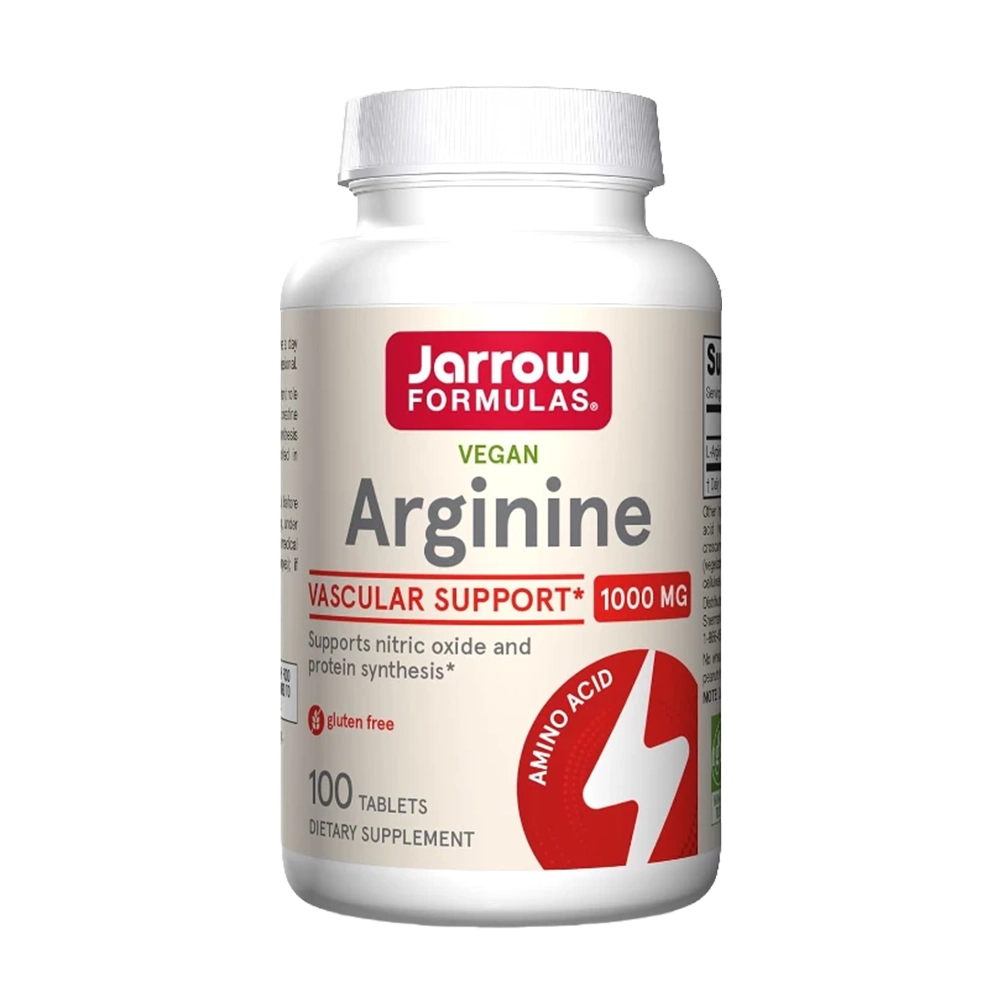 JARROW L ARGININE 1000MCG 100 TAB