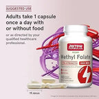 JARROW METHYLFOLATE 1000MCG 100TAB