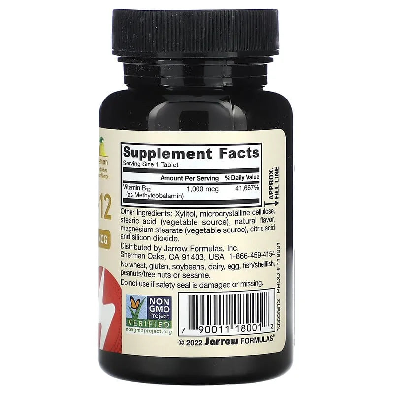 JARROW VIT B 12 1000MG 100 TAB