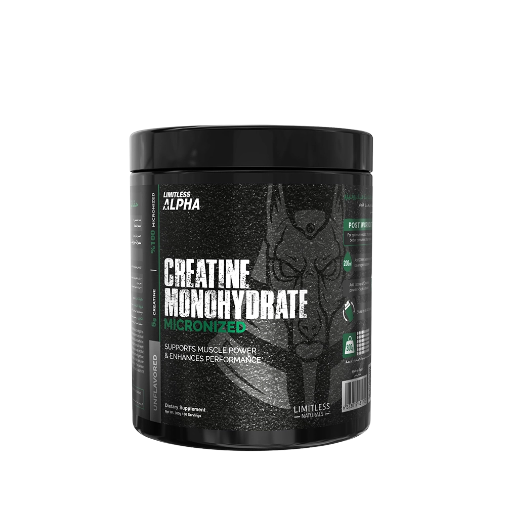 Limitless Alpha Creatin Monohydrate  450 Gm/90 Servings