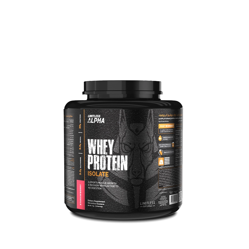 Limitless Alpha Whey Protein Isolate 1KG