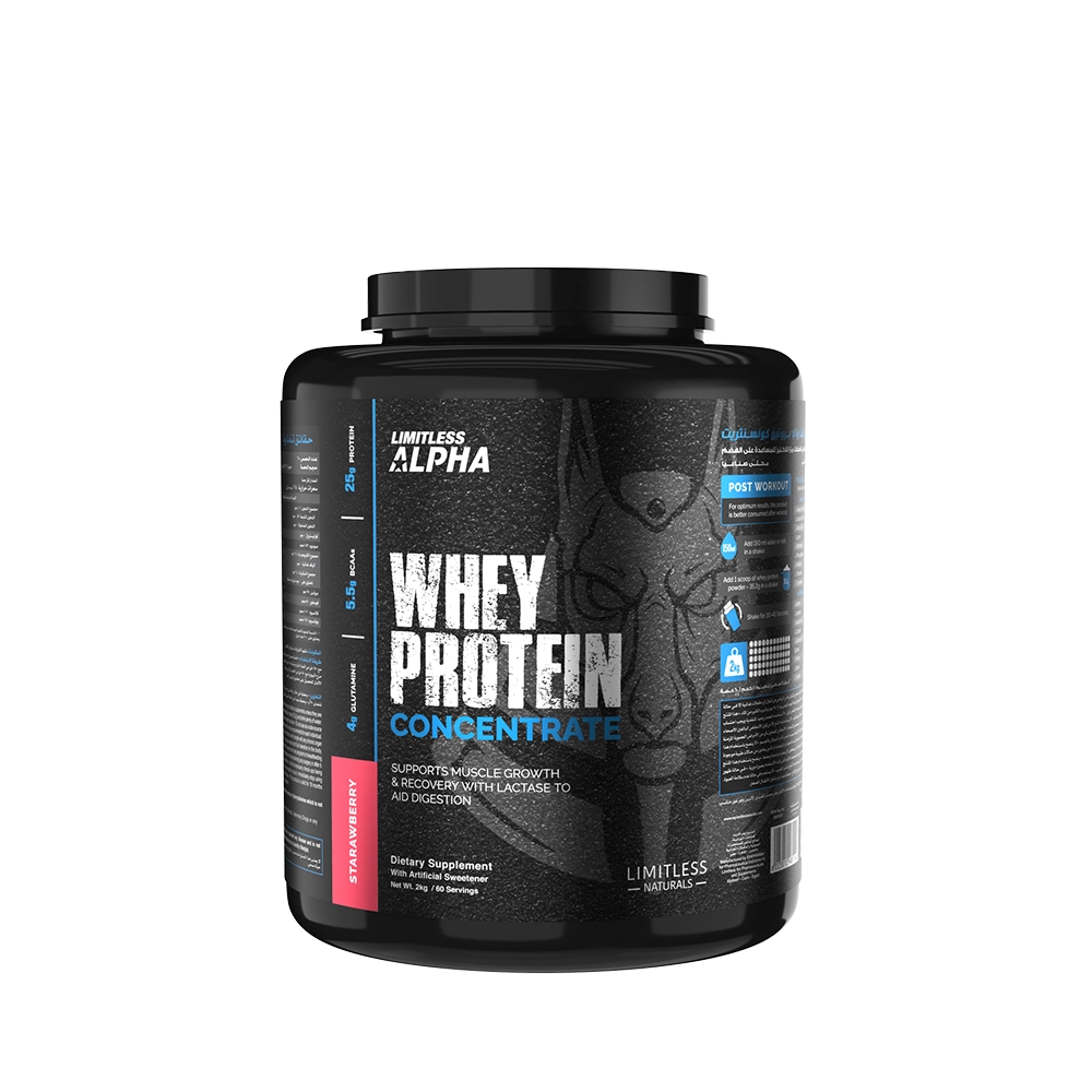 Limitless Alpha Whey Protein Isolate 2KG