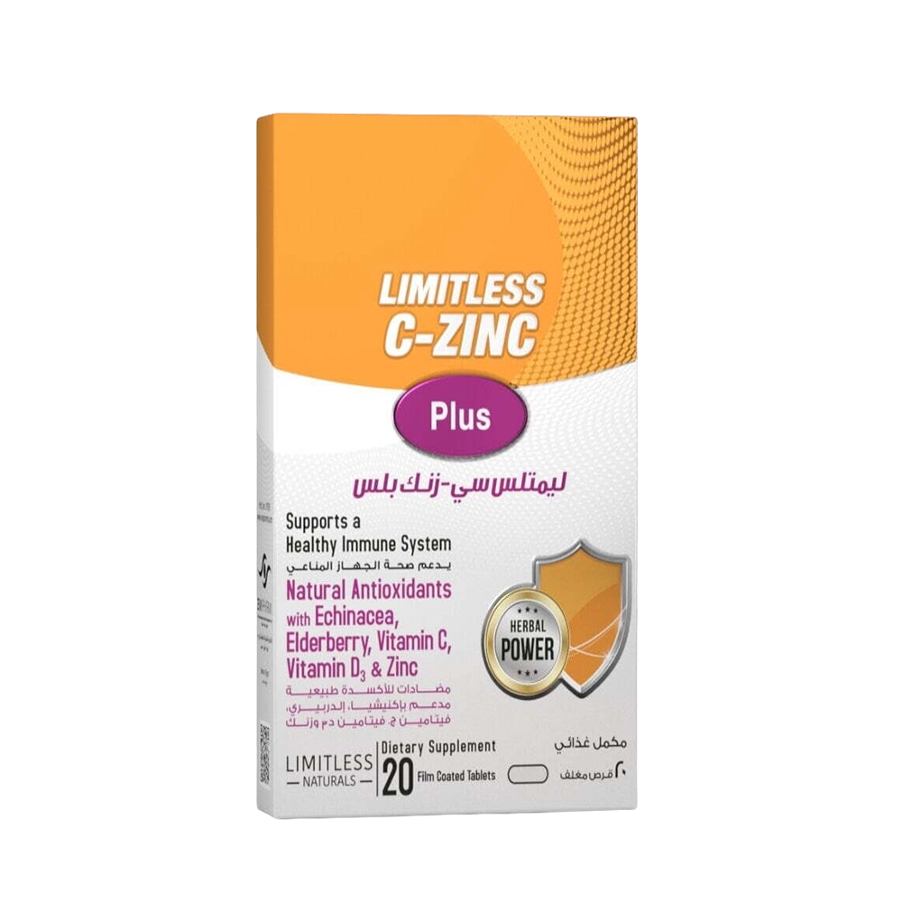Limitless C-Zinc Plus 20 Tab