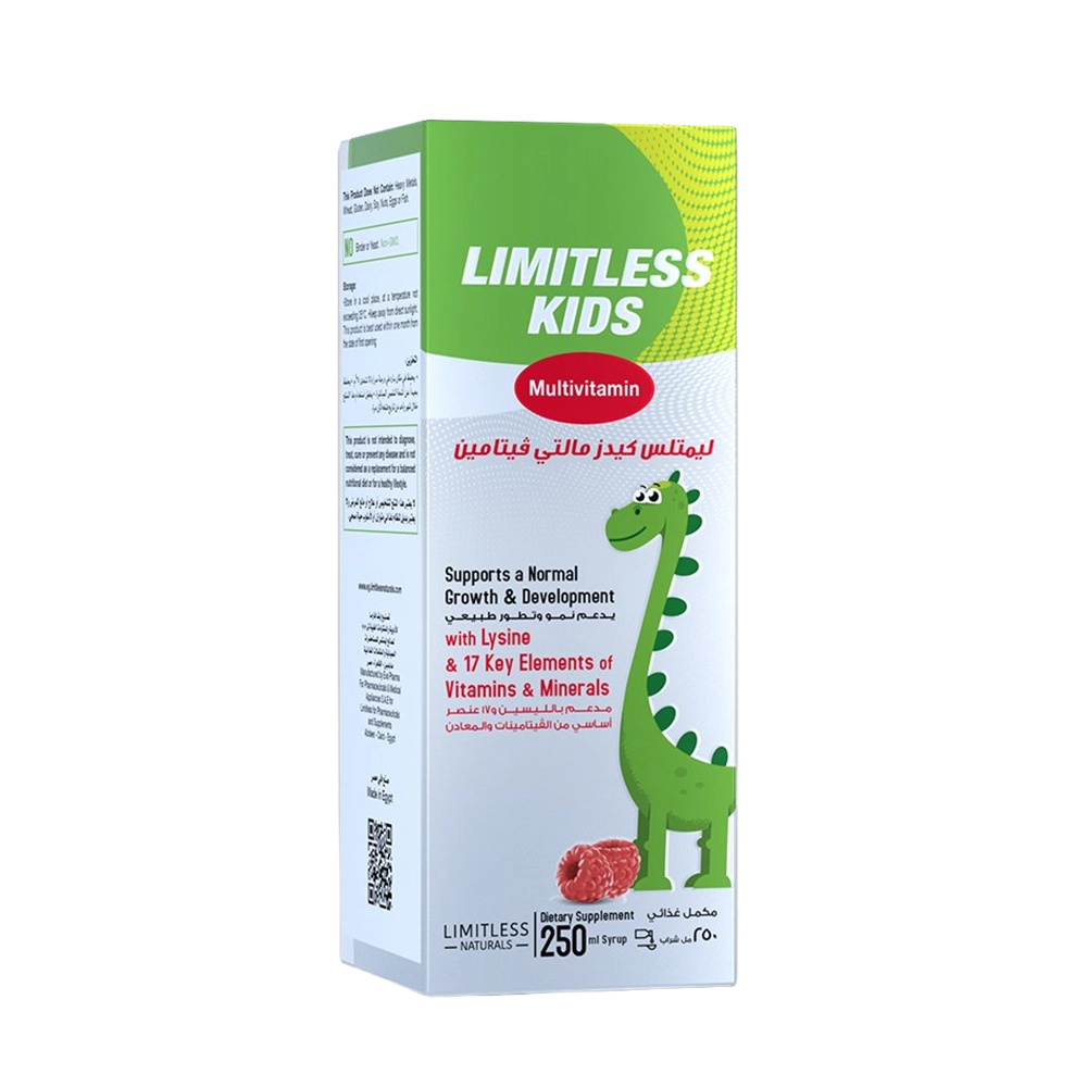 Limitless Kids Multivitamin 250 Ml Syrup