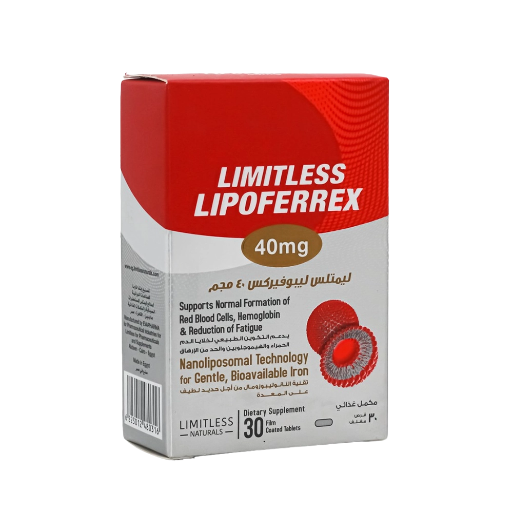 Limitless Lipoferrex 40 Mg  30 Tab