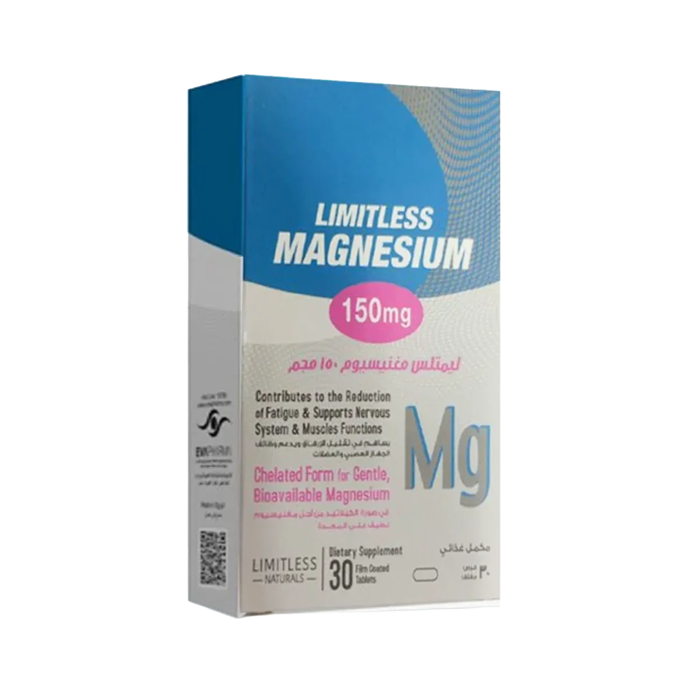 Limitless Magnesium 150Mg - 30 Tabs