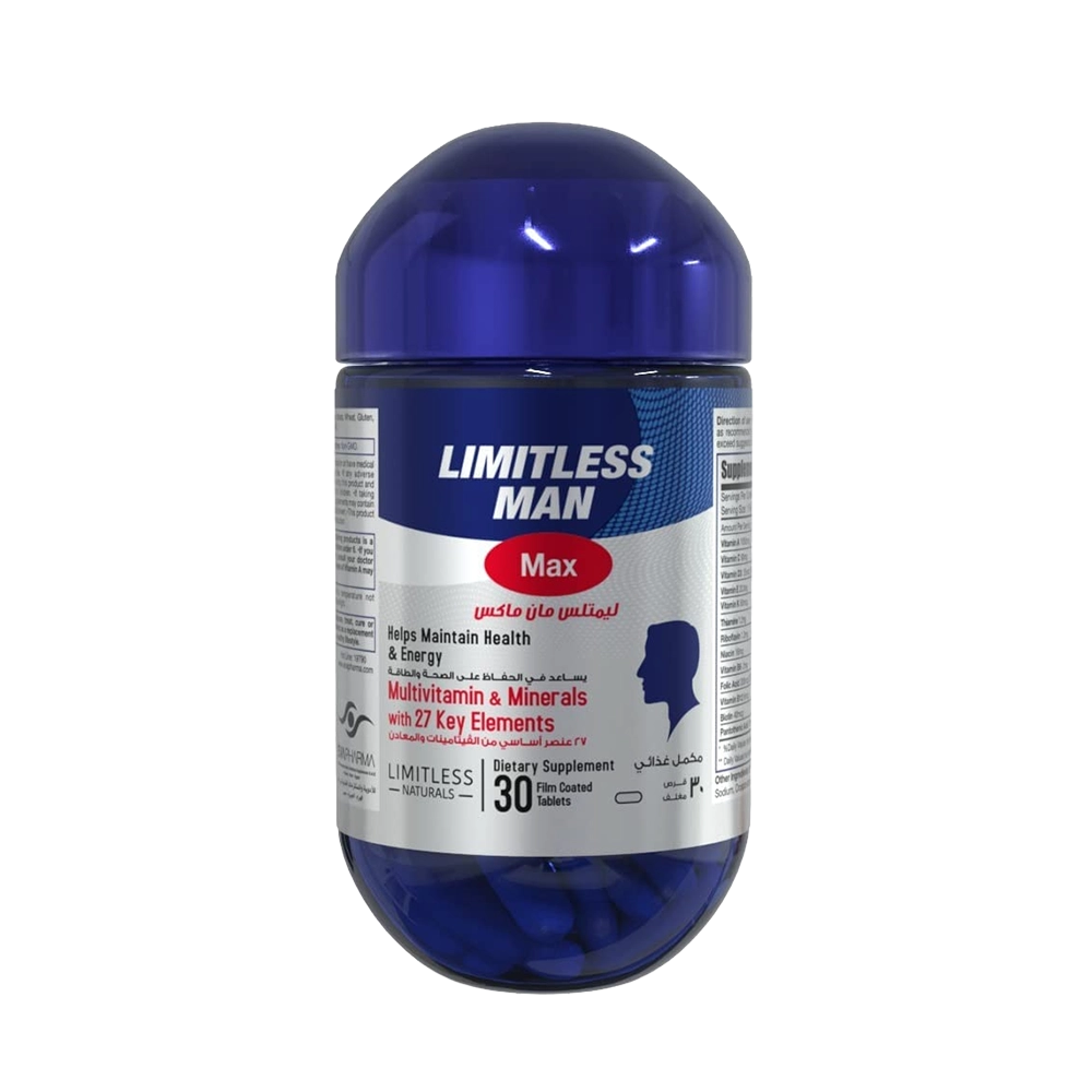 Limitless Man Max 30 Tablets