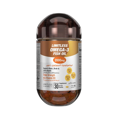 Limitless Omega 3 - 30 Tablets