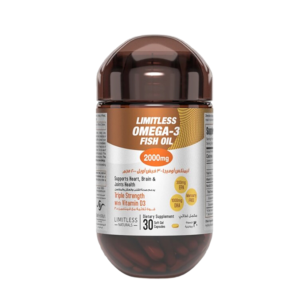 Limitless Omega 3 - 60 Tablets