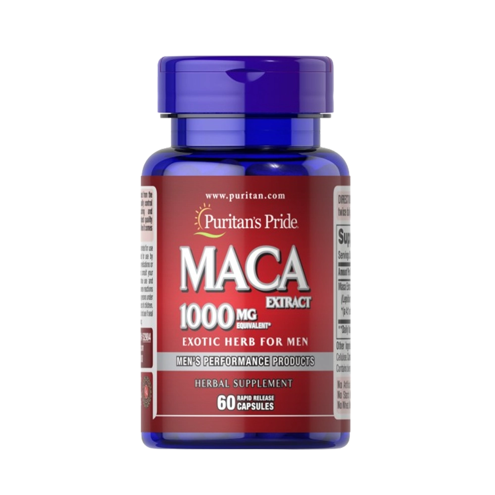 Maca 1000 mg Exotic Herb for Men 60 Capsules