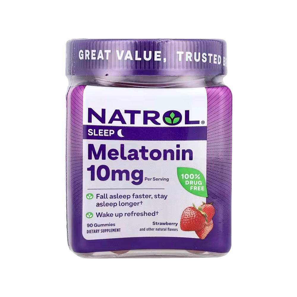 NATROL MELATONIN 10MG 90 GUM