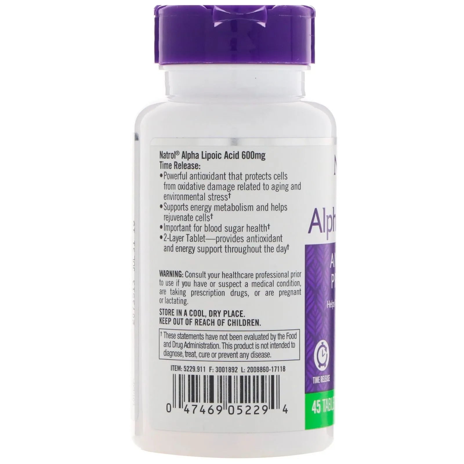 NATROL A.L.A 45 TAB