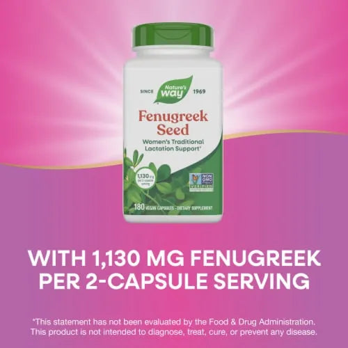 NATURE WAY FENUGREEK 100 TAB