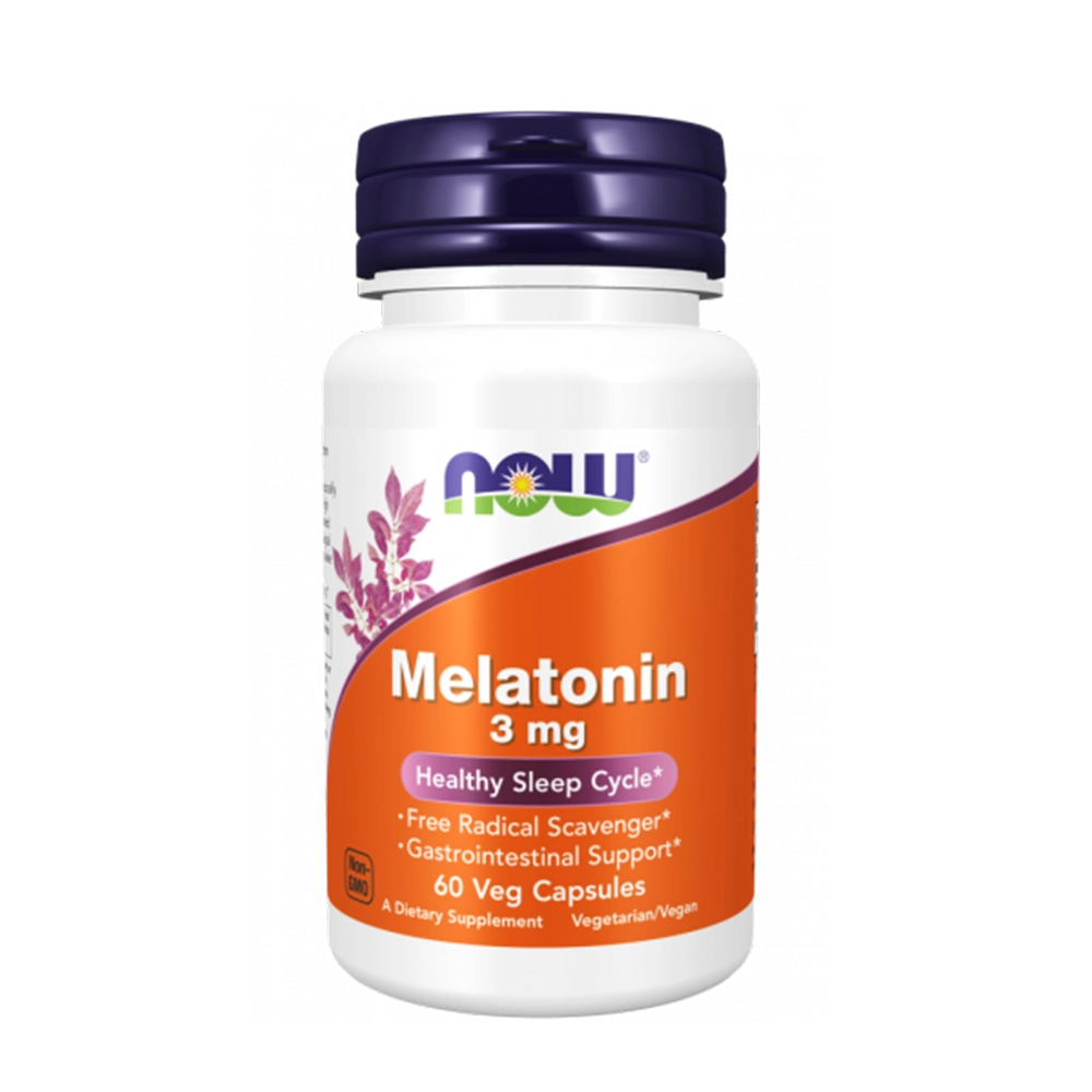 NOW MELATONIN 3 MG 60 VCAPS