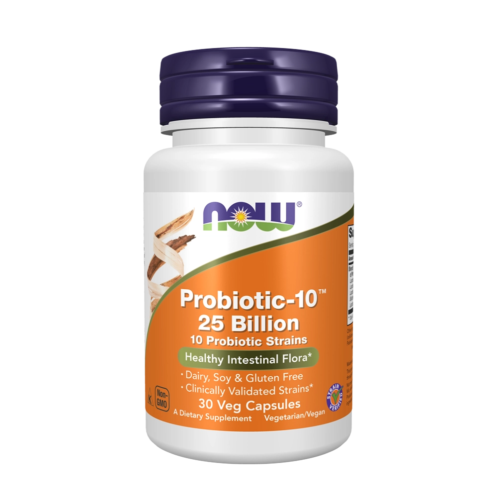 NOW Probiotic 10 25 Billion 30 Vcaps