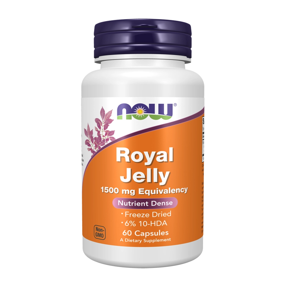 NOW ROYAL JELLY 1500 MG 60 VCAPS