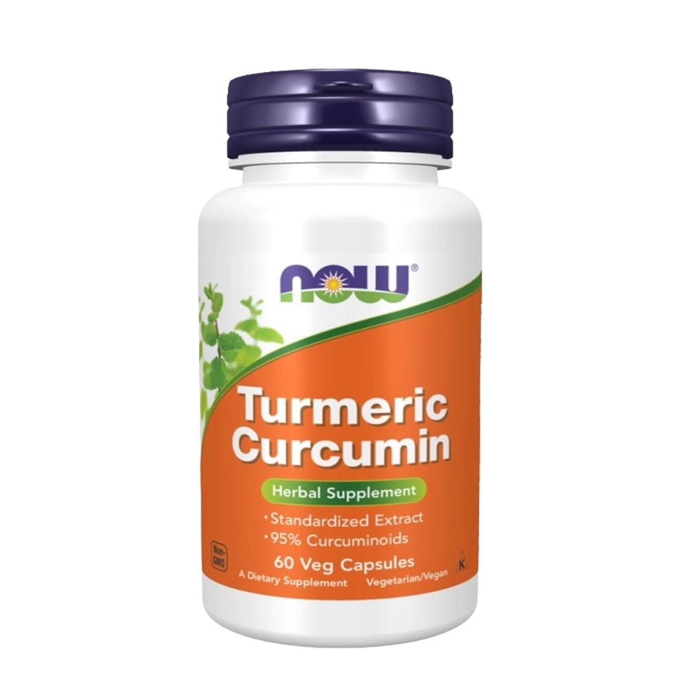 NOW Turmeric Curcumin Extract 60 VCAPS