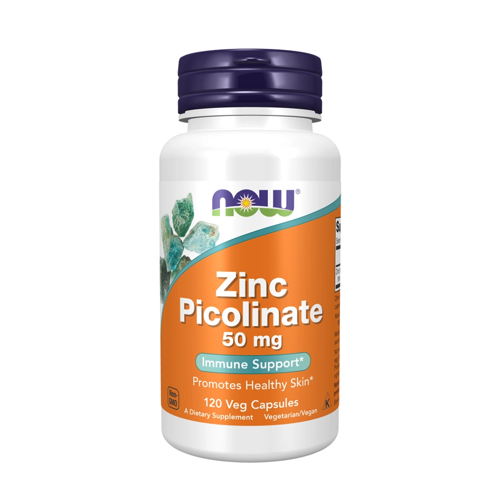 NOW ZINC PICOLINATE 50 MG 120 VCAPS