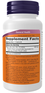 NOW ROYAL JELLY 1500 MG 60 VCAPS