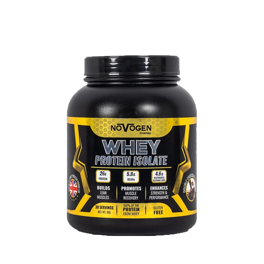 Novogen Whey Protein Isolate 1KG - Strawberry Milkshake